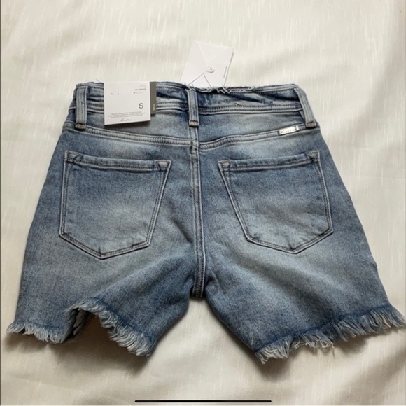 KanCan HIGH RISE DENIM SHORTS - Picture 6 of 8